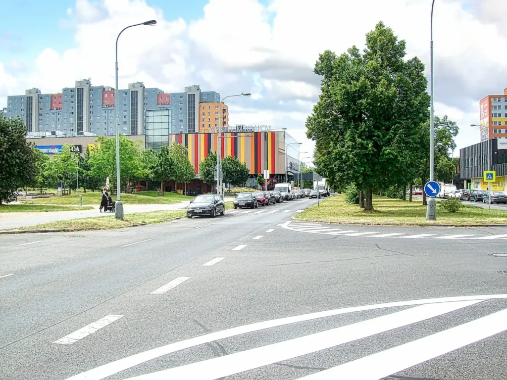 Křižovatka Lodžská x Řešovská